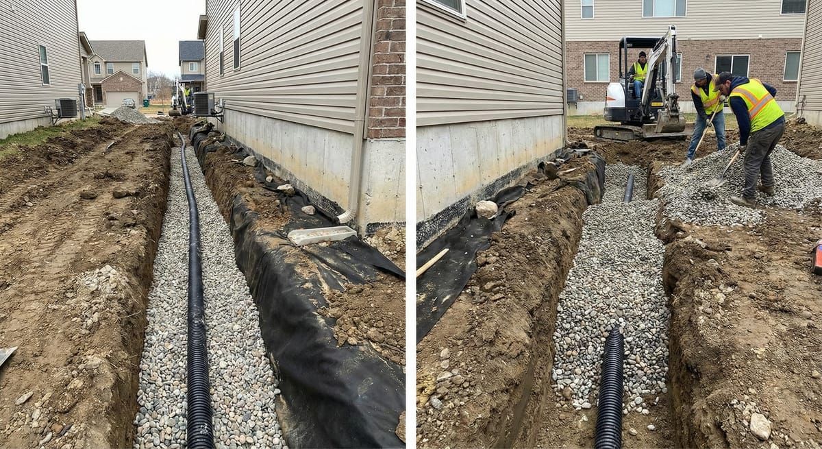French Drain (Exterior)